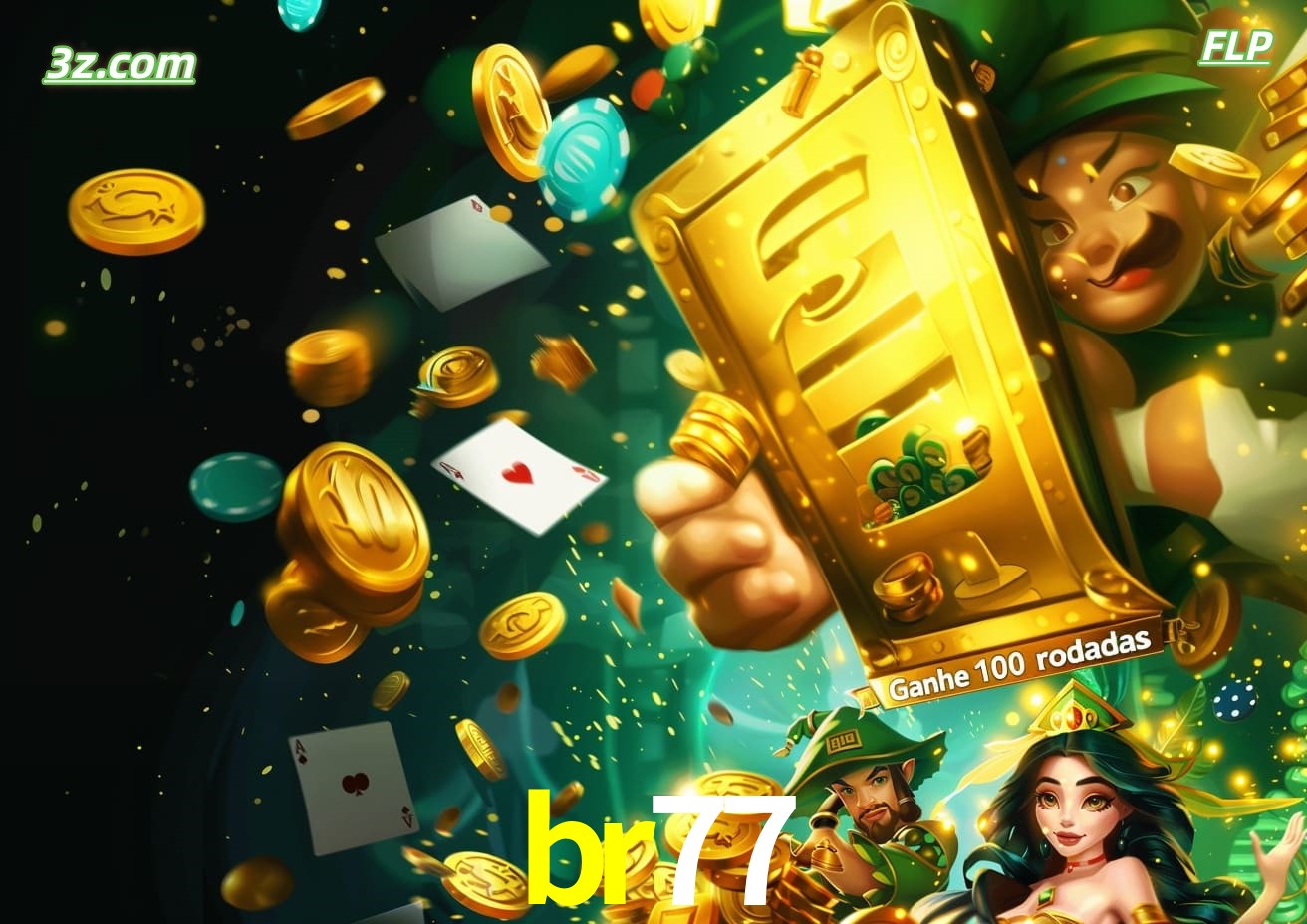 Cassino online br77 Brasil com caça-níqueis e bônus de 100 rodadas grátis