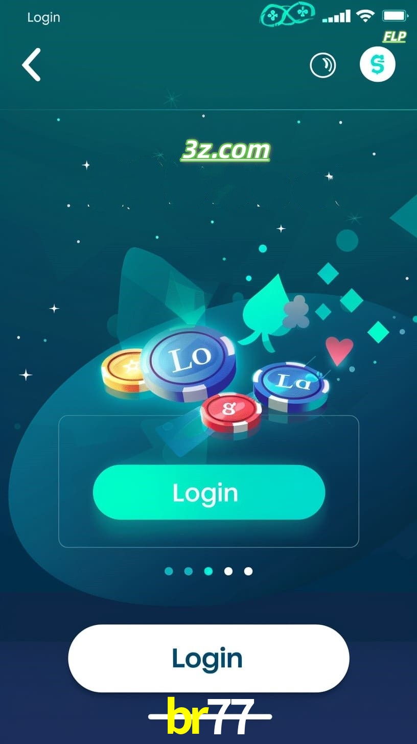 Login no aplicativo de cassino online br77 Brasil com bônus de boas-vindas